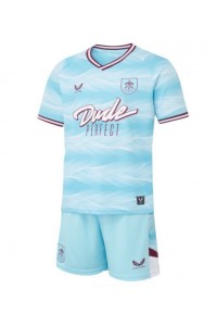 Fotbalové Dres Burnley Dětské Venkovní Oblečení 2025-26 Krátký Rukáv (+ trenýrky)